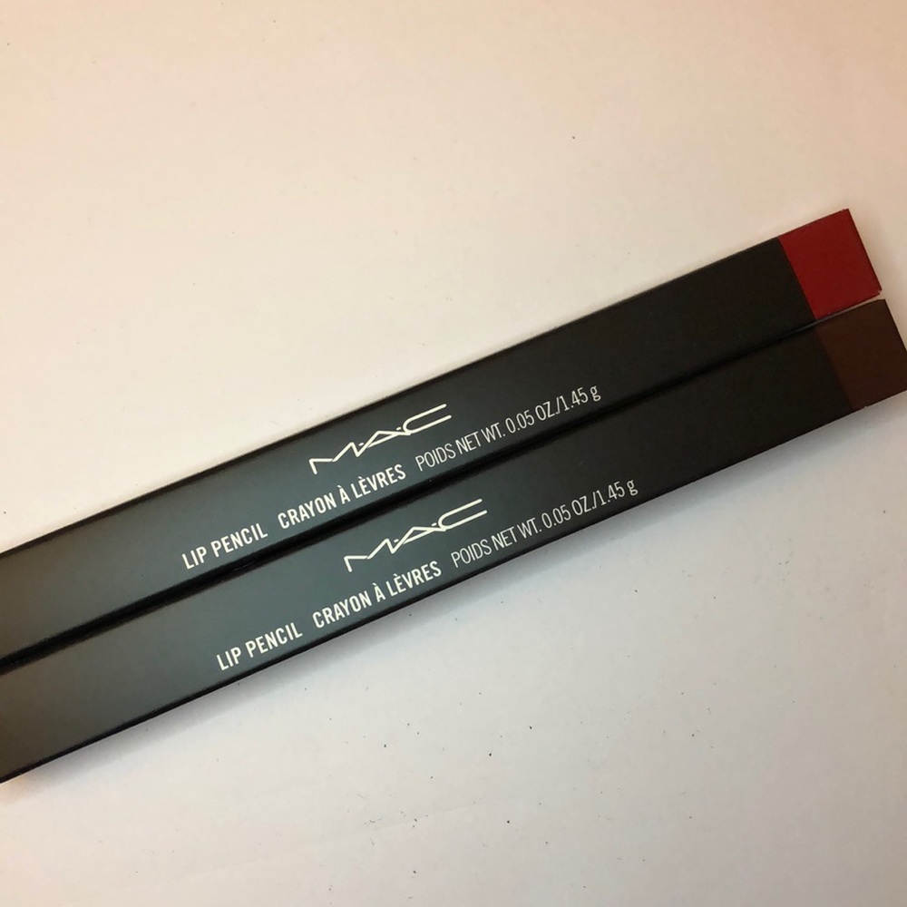 2 MAC cosmetics lip pencils